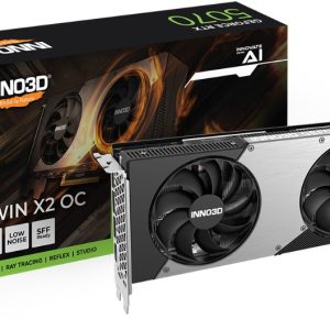 INNO3D nVidia GeForce RTX 5070 TWIN X2 OC 12GB GDDR7 2542 MHz Boost Clock, RAM 28 Gbps, 3x DP, 1xHDMI 250x116x41mm