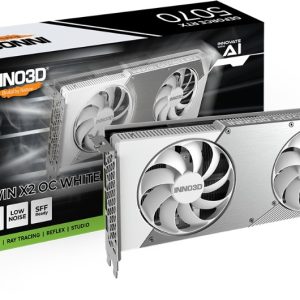 INNO3D nVidia GeForce RTX 5070 TWIN X2 OC White 12GB GDDR7 2512 MHz Boost Clock, RAM 28 Gbps, 3x DP, 1xHDMI 250x116x41mm