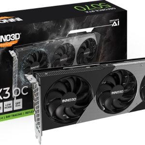 INNO3D nVidia GeForce RTX 5070  X3 OC 12GB GDDR7 2542 MHz Boost Clock, RAM 28 Gbps, 3x DP, 1xHDMI 300x116x41mm