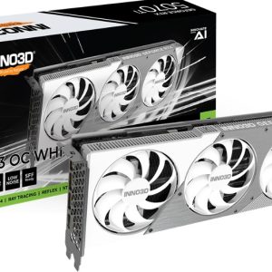 INNO3D nVidia GeForce RTX 5070 TI X3 OC White 16GB GDDR7 2482 MHz Boost Clock, RAM 28 Gbps, 3x DP, 1xHDMI 300x116x41mm