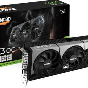 INNO3D nVidia GeForce RTX 5080 X3 OC 16GB GDDR7 2640MHz Boost Clock, RAM 30 Gbps, 3x DP, 1xHDMI 300x120x50mm