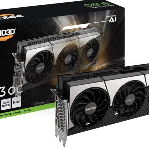 INNO3D nVidia GeForce RTX 5090 X3 OC 32GB GDDR7 2452MHz Boost Clock, RAM 28 Gbps, 3x DP, 1xHDMI 333x137x60mm (3-slot)