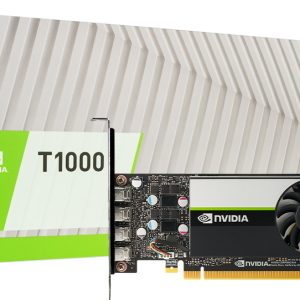 Leadtek nVidia Quadro Turing T1000 8GB Workstation Graphic Card GDDR6, PCIe ,896 CUDA cores, PCI-E 3.0 x16, 4x mDP, LP Bracket (LS)