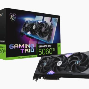 MSI nVidia GeForce RTX™ 5060 Ti 16G GAMING TRIO OC, PCI Express® Gen 5x16, Boost: 2647 MHz, CUDA 4608 Units, 16GB GDDR7, HDMI™ x 1
