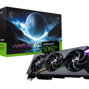 MSI nVidia GeForce RTX™ 5060 Ti 16G VANGUARD SOC, PCI Express® Gen 5 x16, Boost: 2692 MHz, CUDA 4608 Units, 16GB GDDR7, HDMI™ x 1