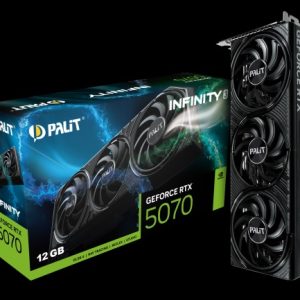 PALIT RTX5070 INFINITY 3 12GB GDDR7 192bit 3-DP HDMI NE75070019K9-GB2050S