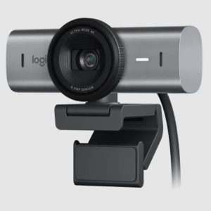 Logitech MX BRIO 4K Ultra HD Collaboration and Streaming Webcam – GRAPHITE  1-Year Limited Hardware Warranty