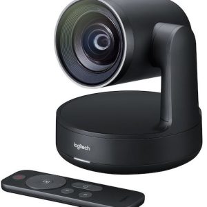 Logitech Rally 4K Premium PTZ Color Camera Video Audio Conferencing Automatic Control Pan/Tilt/Zoom 90° 15X HD Zoom 13 Megapixel 60fps Autofocus