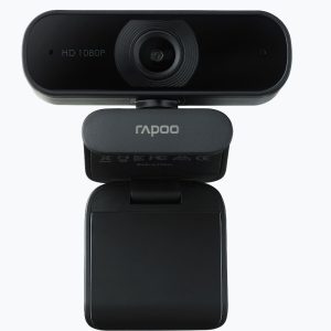 RAPOO C260 Webcam FHD 1080P/HD720P, USB 2.0, 95 degrees Wide Angle, Autofocus, Noise cancelling Mic. - Ideal for TEAMS, Zoom