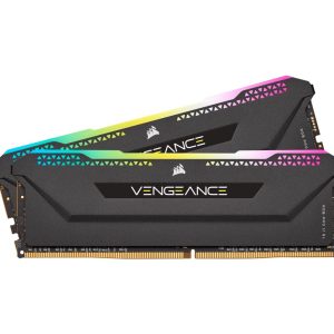 (LS) Corsair Vengeance RGB PRO SL 32GB (2x16GB) DDR4 3200Mhz C16 Black Heatspreader for AMD Desktop Gaming Memory