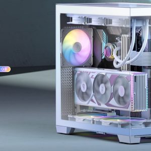 Antec C8 ARGB White E-ATX, ATX, Dual Chamber, 2x 16CM ARGB Reverse Fans, 1x 14CM ARGB, USB-C, Large Clearance, 8x PCI for Large GPU, Ultra Case