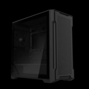 Gigabyte C102 GLASS BlackMid Tower case, Mini ITX / Micro ATX, 5x Expansion slots, 2x 3.5' Drive Support, 3x 2.5' Drive Support, 2x USB 3.0, 120mm Fan