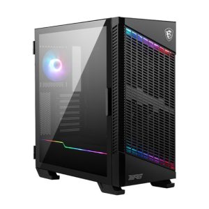MSI MPG VELOX 100P AIRFLOW Mid-Tower Case, E-ATX / ATX / M-ATX / ITX, 7x Expansion Slots, 2x USB 3.2, 1x USB-C, 1x Audio, 1x Mic, 2x 2.5', 2x3.5'
