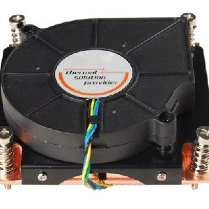 TGC Chassis Accessory 1U Universal CPU Active Cooler (Full Copper) for for 1155,1156,1150,1151,1200