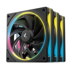 DeepCool FL12 SE 3 Pack 120mm Performance ARGB Fans , Hydro Bearing 120×120×25 mm(L×W×H)