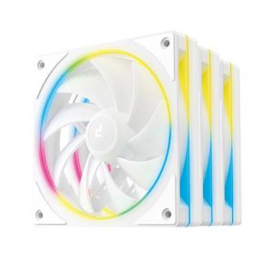 DeepCool FL12 SE WH 3 Pack 120mm Performance ARGB Fans , Hydro Bearing 120×120×25 mm(L×W×H)
