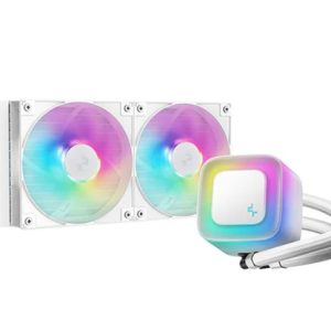 DeepCool LE240 V2 Liquid Cooler 240mm 6th Gen Pump up to 3400 PWM, Hydro Bearing, IntelLGA1851/1700/1200/1151/1150/1155, AMDAM5/AM4