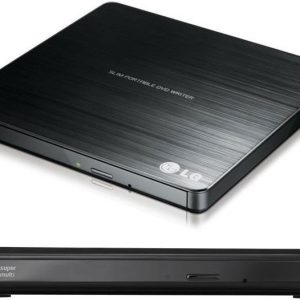 LG GP60NB50 8x Ultra Slim Portable External USB DVD Drive Burner - M Disc Silent Play Jamless Play (LS) > Verbatim 98938 External Slimline