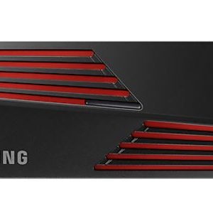 Samsung 990 Pro 2TB with Heatsink Gen4 NVMe SSD 7450MB/s 6900MB/s R/W 1550K/1200K IOPS 1200TBW 1.5M Hrs MTBF for PS5 5yrs Wty