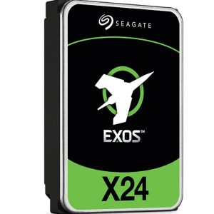 Seagate Exos X24 512E/4KN INTERNAL 3.5' SATA DRIVE, 24TB, 6GB/S, 7200RPM, 5YR WTY