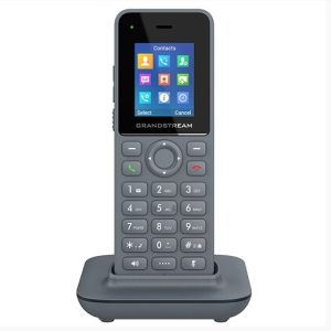 Grandstream DP725 DECT Cordless HD Handset for Mobility, HD handset, Up to 20 SIP Accounts Per System; Up to 20 Lines Per Handset, DECT Authentication