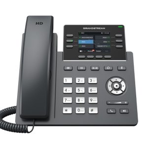 Grandstream GRP2613W 6 Lines, 6 SIP Accounts,  2.8 in scrn, PoE + GigE, Color, WiFi,  HD Audio,
