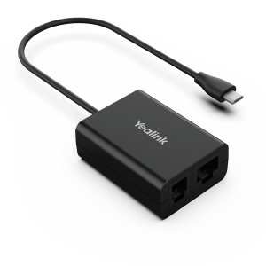 Yealink EHS61 Wireless Headset Adapter for WH62/3, Compatible with Unify/Mitel/Yealink T27G/29G/4xG