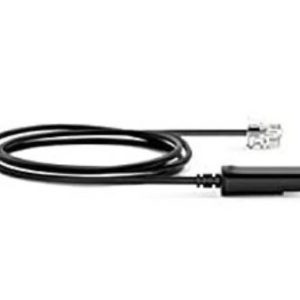 Yealink QD-RJ9-Cord-3PTY QD to RJ Cord for YHS36/YHS34/YHS34 Lite, Compatible with Cisco 79xx IP Phones, Avaya callmaster V and VI