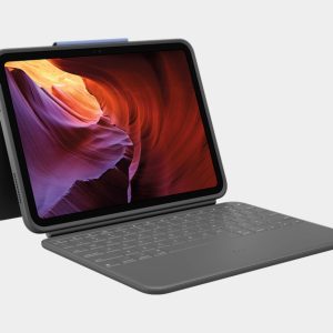 Logitech Rugged Folio Case for iPad 10th Gen - Oxford Grey