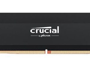 Crucial Pro 16GB (1x16GB) DDR5 UDIMM 6000MHz CL36 Black Heat Spreader Overclocking Support Intel XMP AMD Ryzen Desktop PC Gaming Memory
