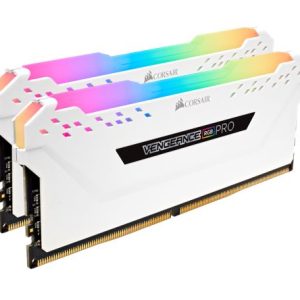 (LS)Corsair Vengeance RGB PRO 16GB (2x8GB) DDR4 3600MHz C18 White Desktop Gaming Memory Intel XMP2.0 AMD Ryzen