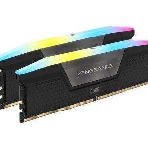 Corsair  Vengeance RGB 96GB (2x48GB) DDR5 UDIMM 5600MHz C40 1.25V Desktop Gaming Memory Black