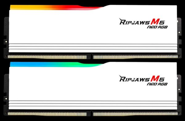 G.SKILL F5-6000J3036F48GX2-RM5NRW 96GB (2 x 48GB)/ DDR5-6000 CL30-36-36-96 1.35V/AMD EXPO/ Ripjaws M5 Neo RGB