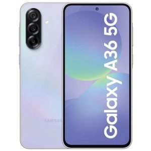 Samsung Galaxy A36 5G 128GB - Awesome Lavender *AU STOCK*, 6.7', Full HD+,120Hz, 6GB/128GB, 50MP/12MP, Single+ eSIM, 5000mAh, 2 Years Warranty