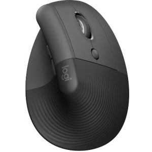 Logitech ERGO LIFT Graphite wireless mouse 1000 DPI  Logi Bolt USB receiver   1-Year Limited Hardware Warranty