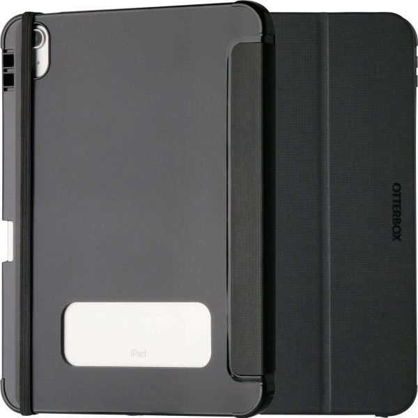 OtterBox React Folio Apple iPad (11.0') 11th Gen (A16) / iPad 10th Gen (10.9') Case Black-No Retail Packaging-DROP+ Military Standard,7 Years Warranty