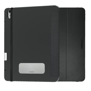 OtterBox React Folio Apple iPad Air (13') (M3/M2) (7th/6th Gen) Case Black - (77-95351), DROP+ Military Standard, Pencil Holder, 7 Years Warranty