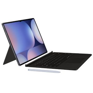 Samsung Galaxy Tab S10 Ultra / Tab S9 Ultra Book Cover Keyboard - Black(EF-DX925UBEGWW), Magnetic, Effortless Comes In 150°, AI Key, 6 Months Warranty