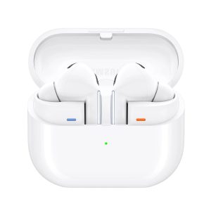 Samsung Galaxy Buds3 Pro - White(SM-R630NZWAASA),Active Noise Cancellation,Erogonomic Design,Bluetooth v5.4,IP57,53mAh,1 Year Warranty