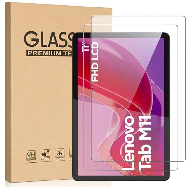 USP Lenovo Tab M11 (11') Premium Tempered Glass Screen Protector - Anti-Glare, Durable, Scratch Resistant, Dust Repelling, Ultra Clear, Non-Adhesive