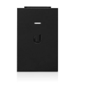 Ubiquiti POE Injector, 24V DC, 30W, Gigabit Ethernet, Black, Surge and Clamping Protection, Maximum Surge Discharge