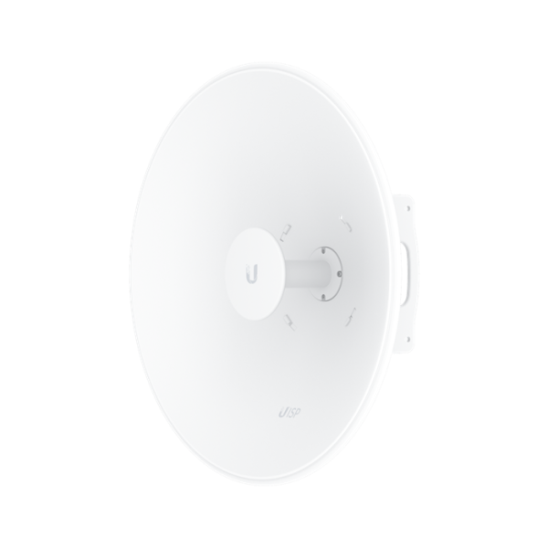 Ubiquiti UISP Dish, 30 dBi Dish Antenna, 5.15-6.875 GHz Frequency Range, 30+ km PtP Link Range, Compatible AF 5XHD & RP 5AC,