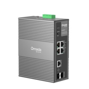 TP-Link IES206GPP Omada 6-Port Gigabit Industrial Easy Managed Switch with 3-Port PoE+ and 1-Port PoE++, Up to 240 W PoE Budget with 2× PoE++ and 6× P