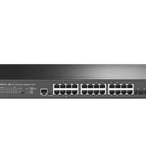 TP-Link SG3428XPP-M2 Omada 24-Port 2.5GBASE-T and 4-Port 10GE SFP+ L2+ Managed Switch with 16-Port PoE+ & 8-Port PoE++
