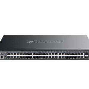 TP-Link SG5452XMPP Omada 48-Port Gigabit Stackable Lite L3 Managed PoE++ Switch with 4× 10G Slots