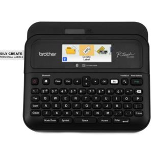 Brother PT-D610BT PC & BLUETOOTH CONNECTABLE PORTABLE P TOUCH LABELLER W/ COLOUR DISPLAY - 3.5-24MM TZE TAPE MODEL