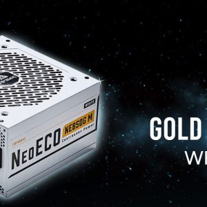 (LSAntec NE 850w 80+ Gold, Fully-Modular, LLC DC, White 1x EPS 8PIN, 120mm Silent Fan, Japanese Caps, ATX Power Supply, PSU, PCIE 5.0 Rdy. 7yrs Wty