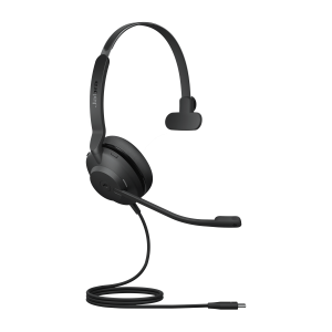 Jabra Evolve2 30 SE Wired USB-C MS Mono Headset, Lightweight & Durable, Noise Isolating Ear Cushions, 2-Mic Technology, 2Yr Warranty, Plug-and-play