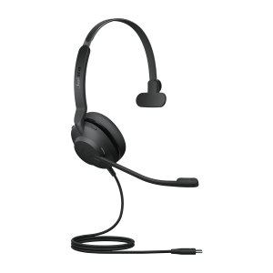 Jabra Evolve2 30 SE Wired USB-C UC Mono Headset, Lightweight & Durable, Noise Isolating Ear Cushions, Plug-and-play, 2-Mic Technology, 2Yr Warranty