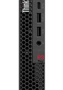 LENOVO ThinkStation P3 Tiny Intel i7-14700 16GB DDR5 1TB SSD WIN 11 PRO NVIDIA® RTX A400-4GB Graphics 770 3yr Premier 300W PSU AI Workstation Desktop